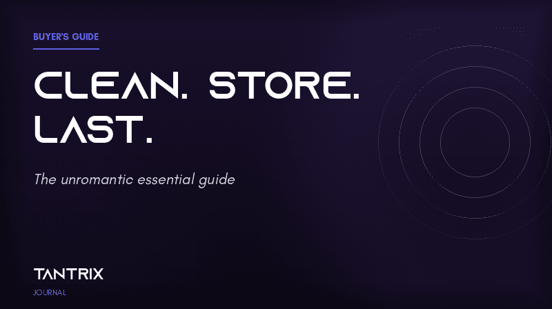 How to Clean and Store Sex Toys — care guide cover
